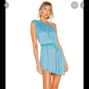 Retrofete one shoulder dress